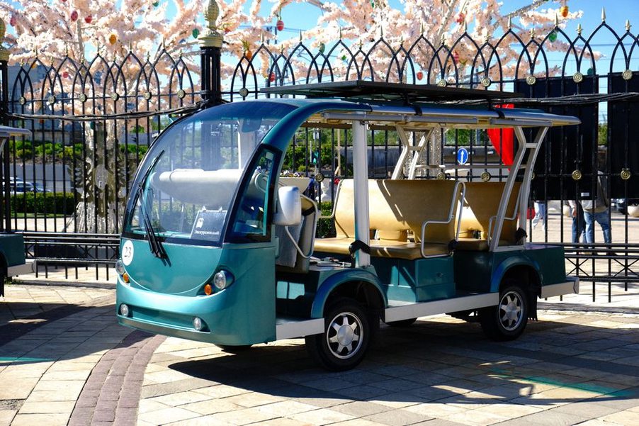 Une navette électrique pour les événements