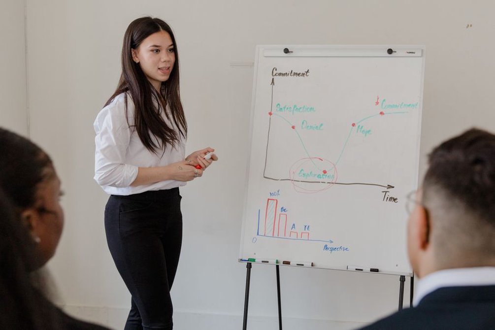 Session de feedback après un atelier créatif