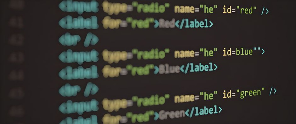 éléments de design sur un site web moderne