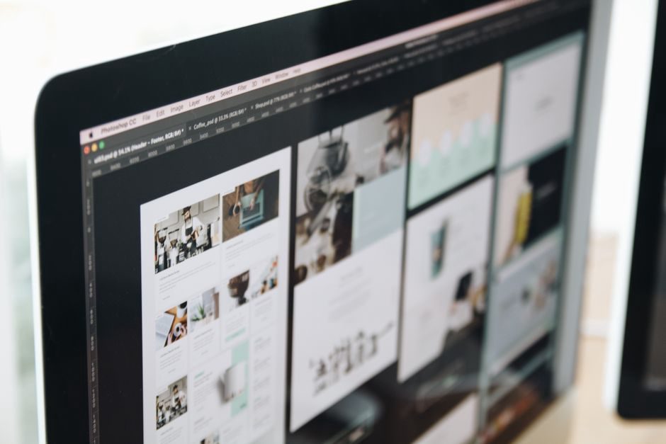 design élégant d'un site web de mariage