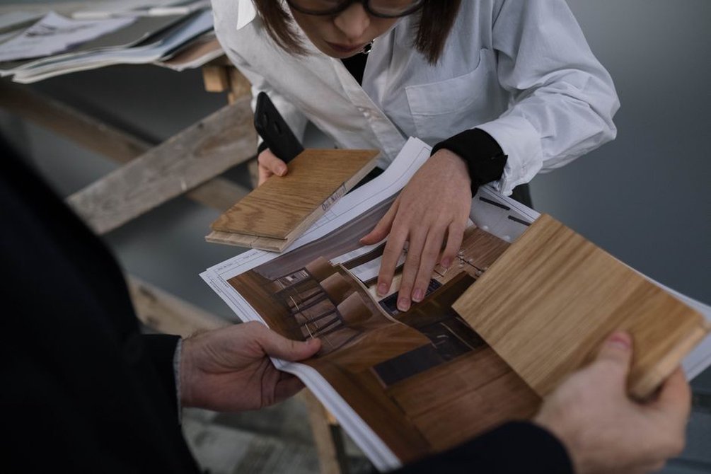 Échantillons de papier examinés selon le projet